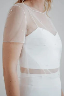 Showroom Only: Perlen-Braut Top – Rubia Selected><noscript><img width=