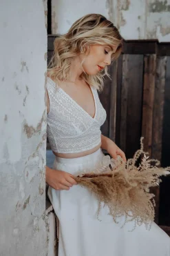 Showroom Only: Ärmelloses Top mit tiefem Ausschnitt – Jala Selected>noni Clearance