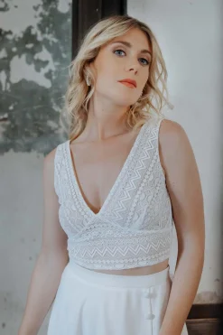 Showroom Only: Ärmelloses Top mit tiefem Ausschnitt – Jala Selected>noni Clearance