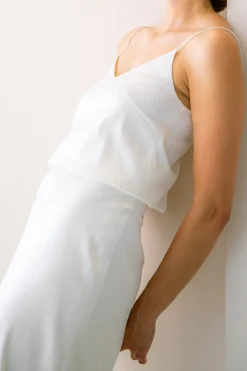 Showroom Only: Satin Braut Top – Minoa Selected><noscript><img width=