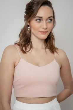 Showroom Only: Trägertop – Corie Rosé Selected>noni Discount
