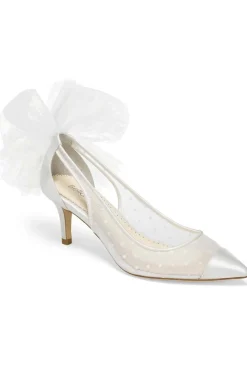 Slingback Pumps mit Polka Dots und Schleife – Maggie Shoes>Bella Belle Online