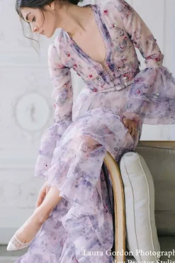 Slingback Pumps mit Polka Dots und Schleife – Maggie Shoes><noscript><img width=