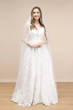 Softtüll-Schleier mit Perlenborte | The>Perfect Bridal Company Sale