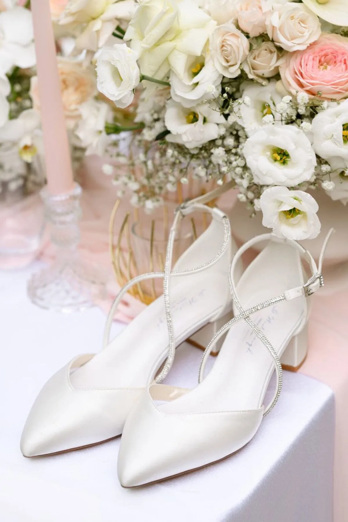 Spitze Brautschuhe – Inez Ivory Satin | G.Westerleigh>G. Westerleigh Hot