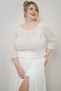 Strick-Braut Top – Haldis Curvy>noni Outlet