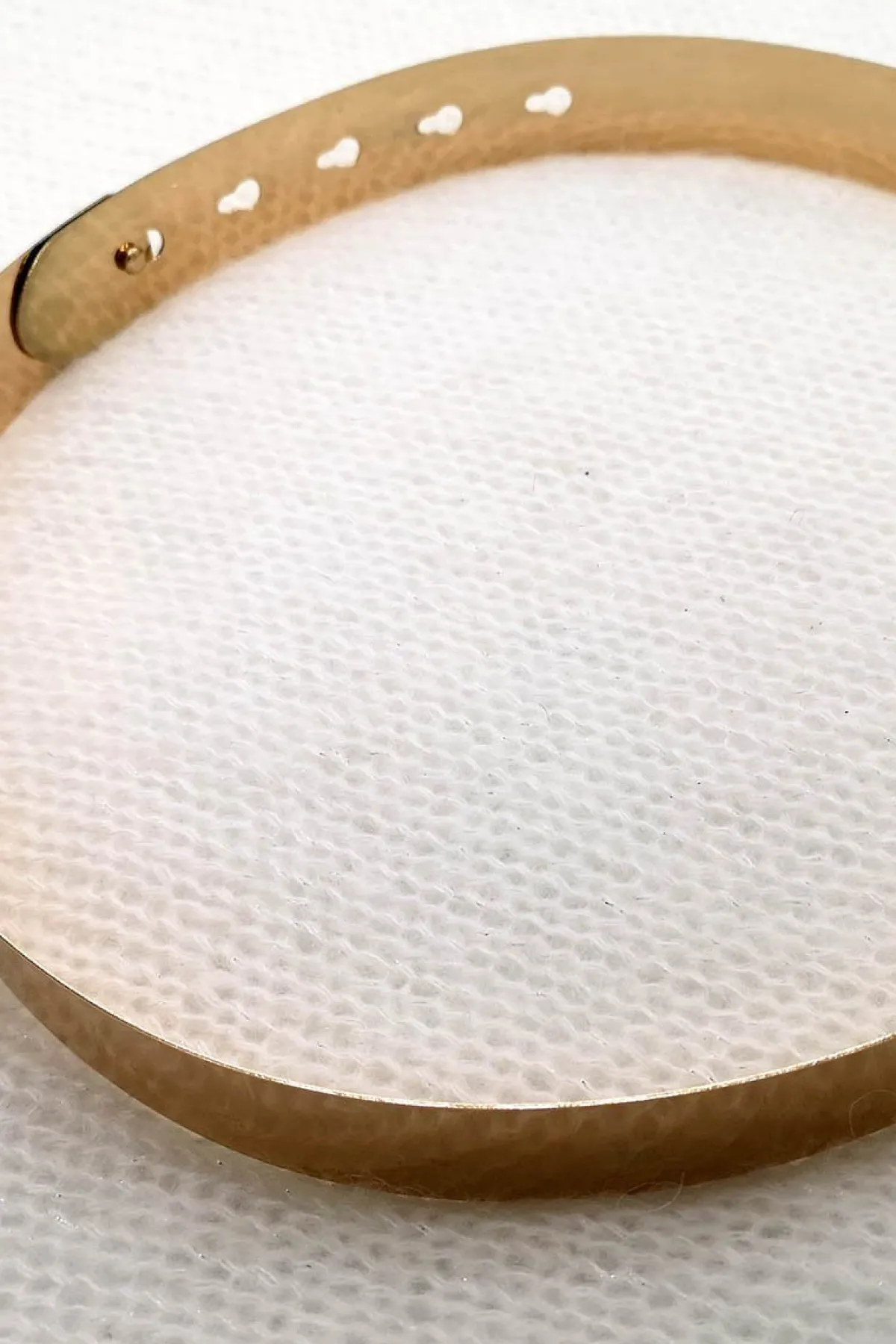 Stylisher Brautgürtel aus goldfarbenem Metall>forever & eva Discount