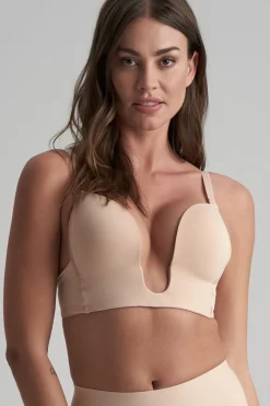 Ultra Plunge BH in Beige –>Bye Bra Outlet