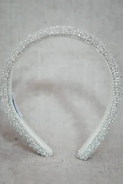 Verzierter Haarreif – Crystal White |><noscript><img width=