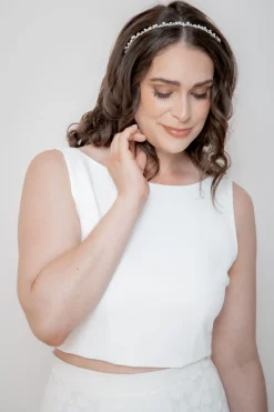 Verziertes Braut Diadem><noscript><img width=