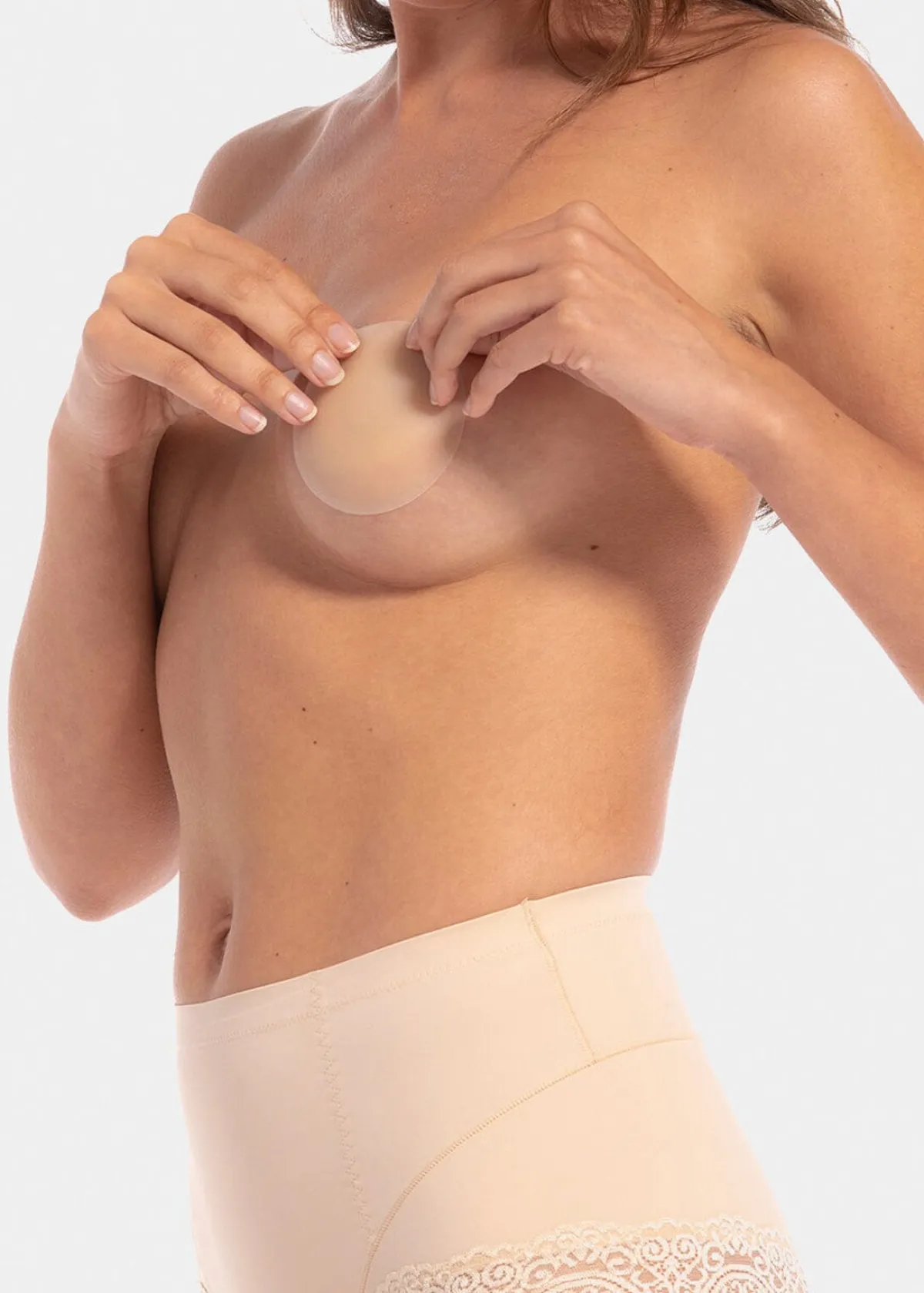 Weiche Brustpads in Beige – Magic Nipples Latte>MAGIC Body Fashion Outlet