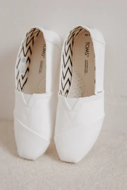 Weiße Espadrilles aus recycelter Baumwolle – Alpargata>TOMS New