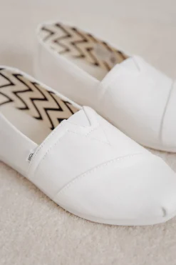 Weiße Espadrilles aus recycelter Baumwolle – Alpargata><noscript><img width=