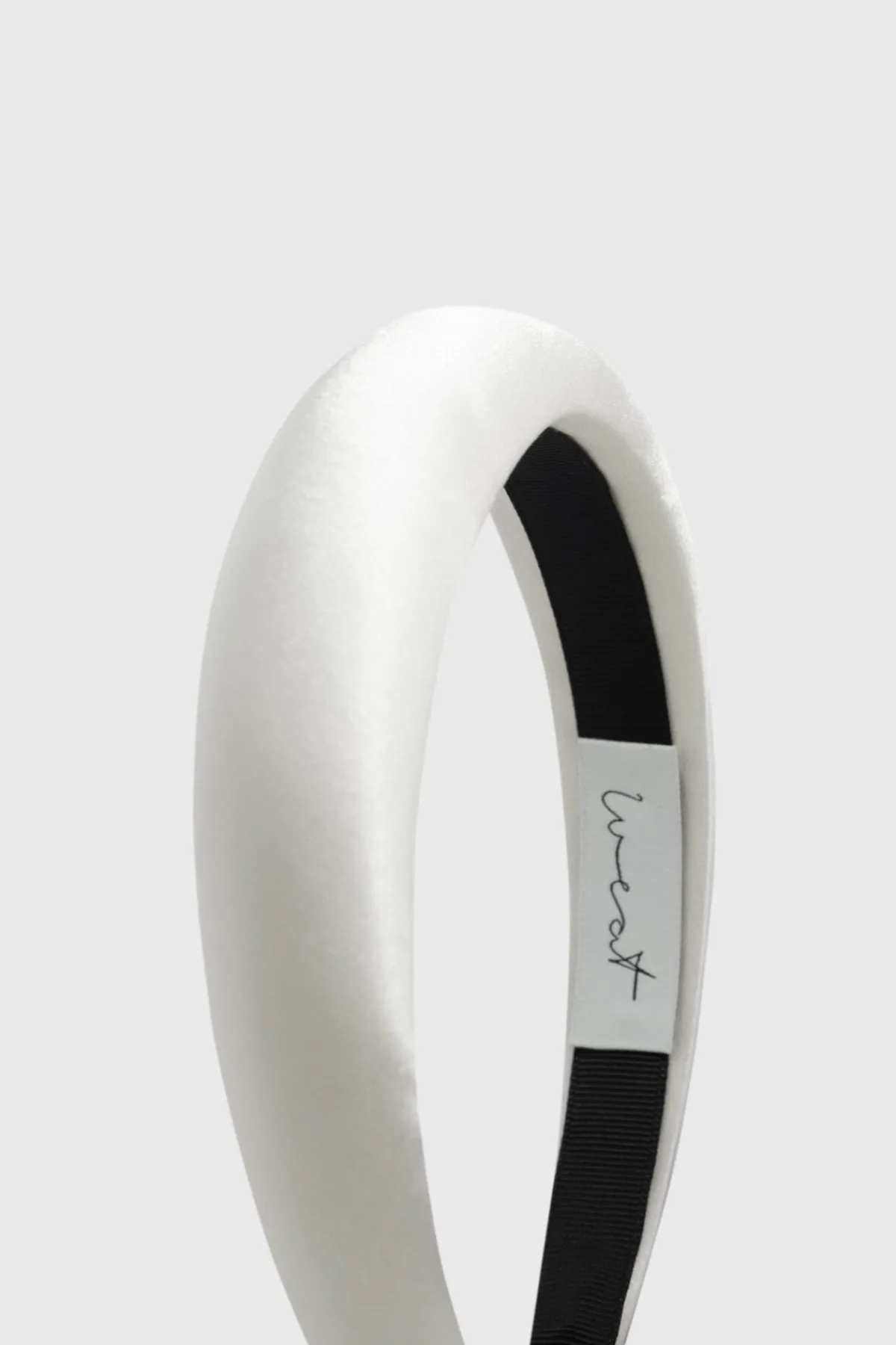 Weißer Haarreif aus Seide |>Weat Online