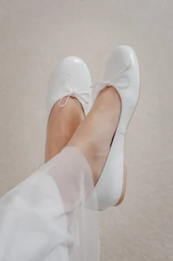 Weisse Ballerinas - NICOLE Douce Blanco><noscript><img width=